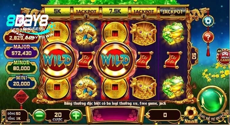 Tỷ lệ trả thưởng Cung Hỷ Phát Tài 8Day hấp dẫn nhất thị trường