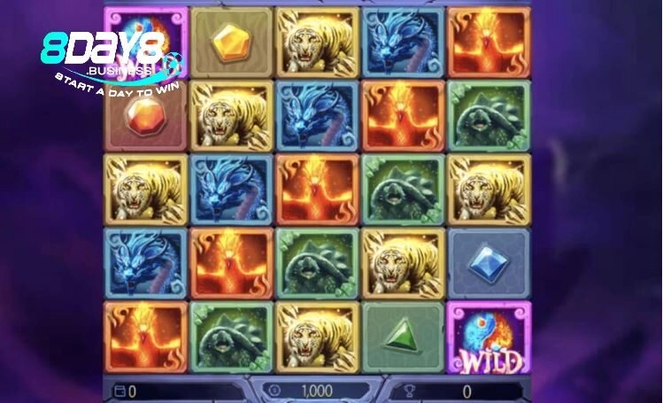 Tính thưởng nổ hũ 8Day 4 thần thú