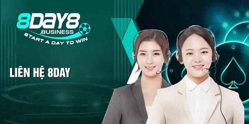 Bộ phận CSKH 8day chuyên nghiệp, sẵn sàng 24/7
